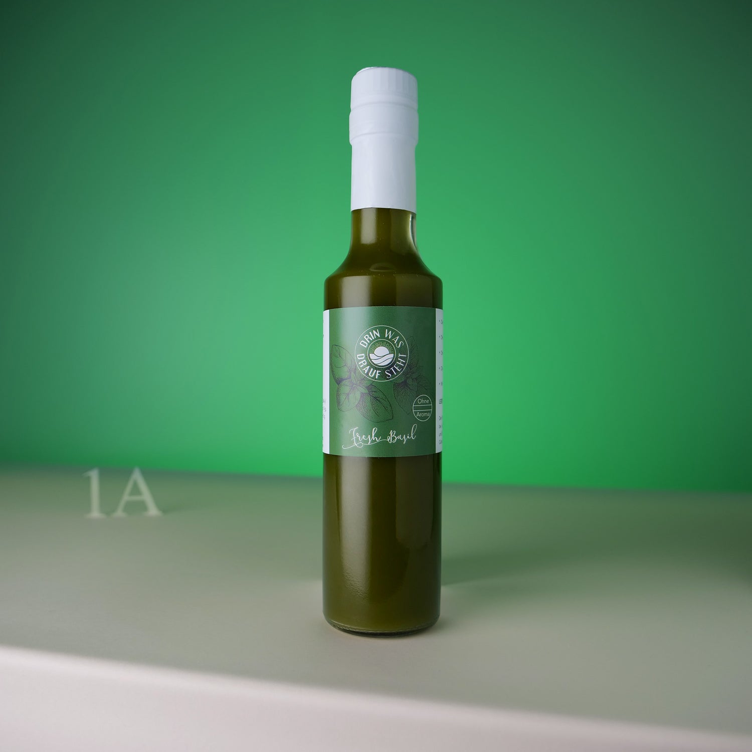 Fresh Basil / Basilikum Olivenöl mit etwas Minze